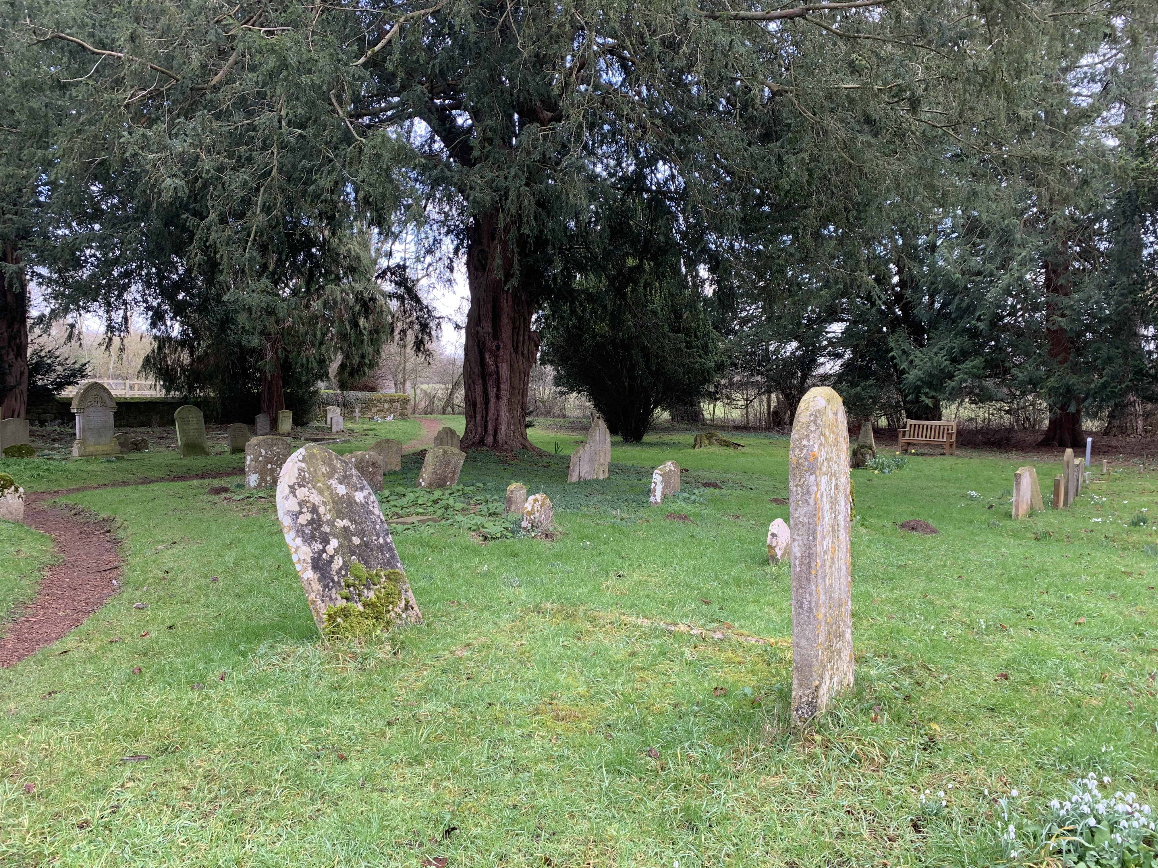 The graveyard outside the Church of St. Margaret of Antioch in Binsey